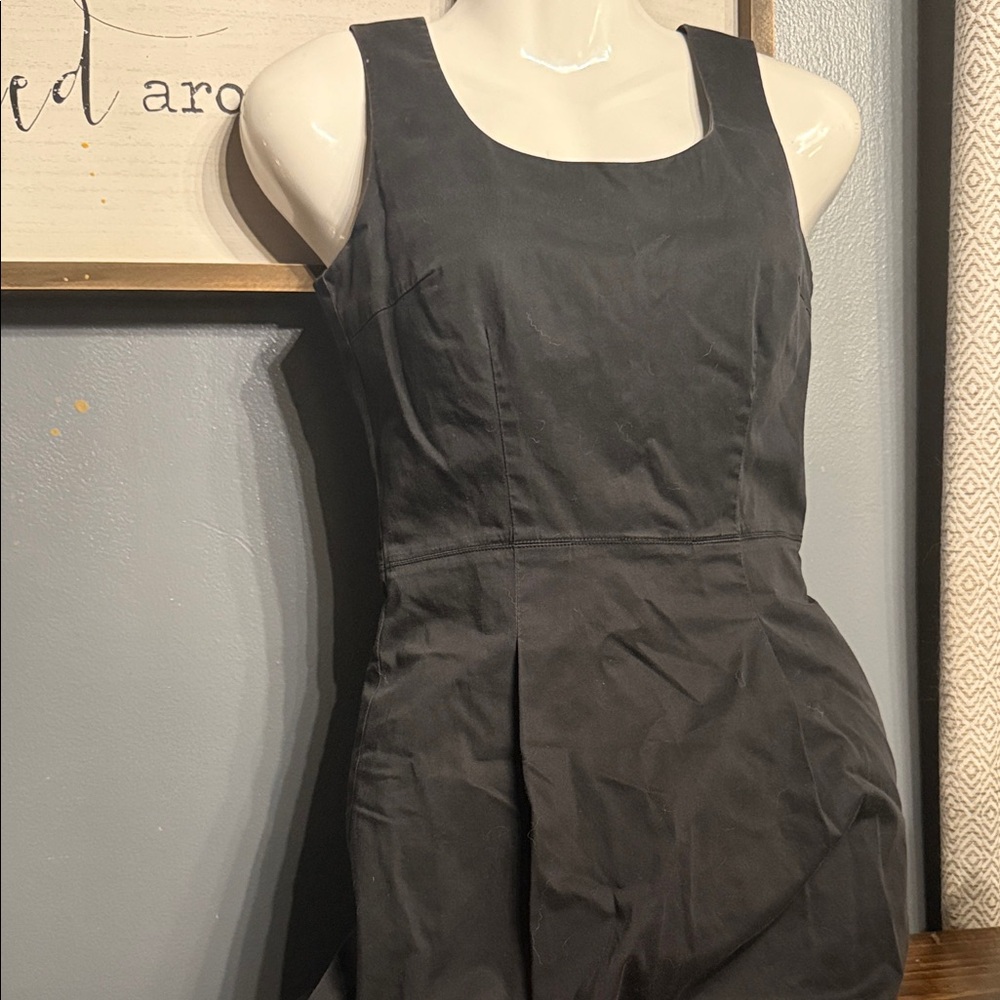 H&M Black Midi Dress